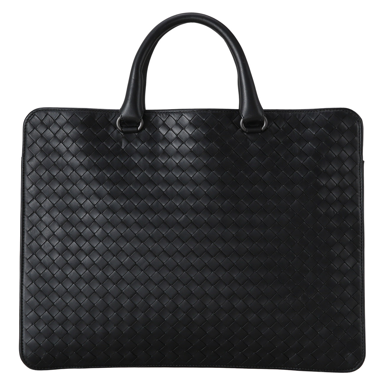 BOTTEGA VENETA(USED)보테가베네타 인트레치아토 위빙 브리프케이스